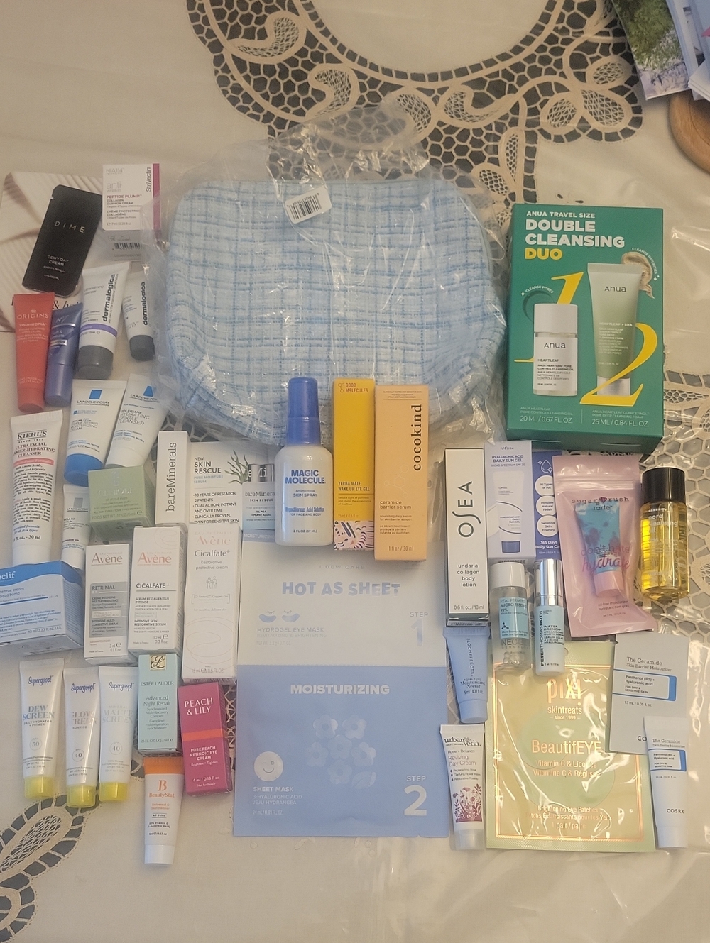 NEW Cocokind Ceramide Barrier Serum +2 Full Size Products +Bag & 35 FREE SAMPLES